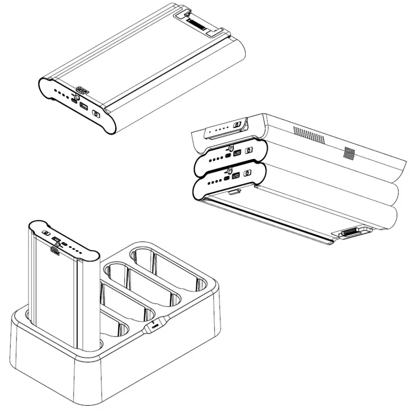 CMS Electracom FR210PB Series Lithium Battery