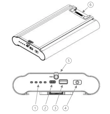 CMS Electracom FR210PB Series Lithium Battery - Parts 1