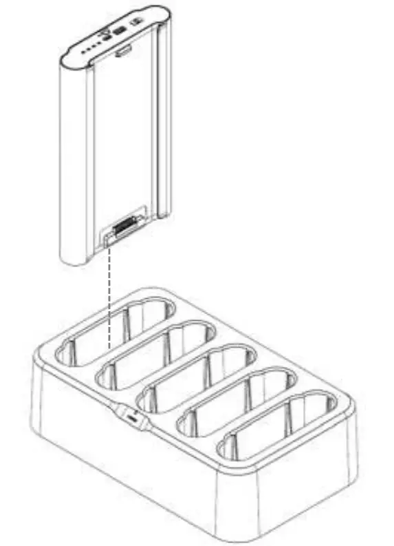 CMS Electracom FR210PB Series Lithium Battery - using