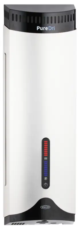 BOBRICK-B-9100-PureDri-Surface-Mounted-Automatic-Hand-Dryer-and-Air-Hand-Sanitizer-PRO