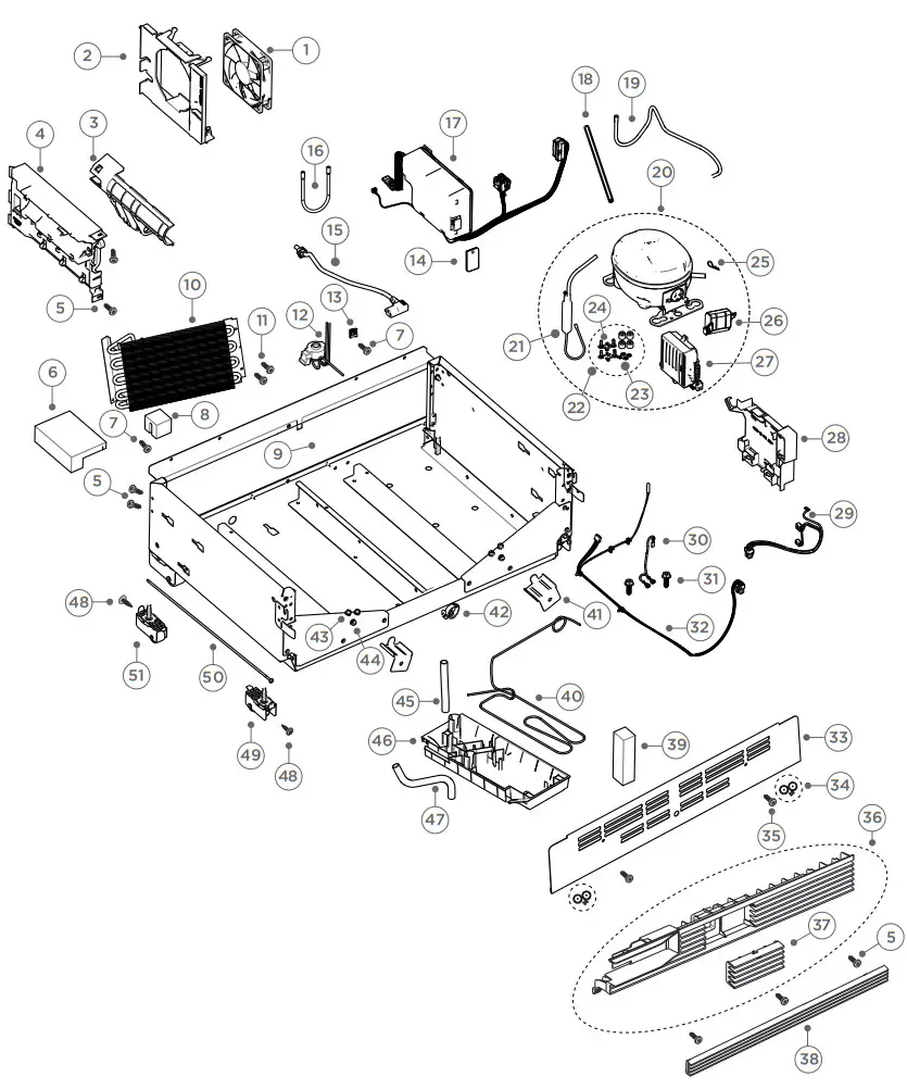 Fisher Paykel REFRIG RS6121SLK2 FP BI Refrigerator - fig 7