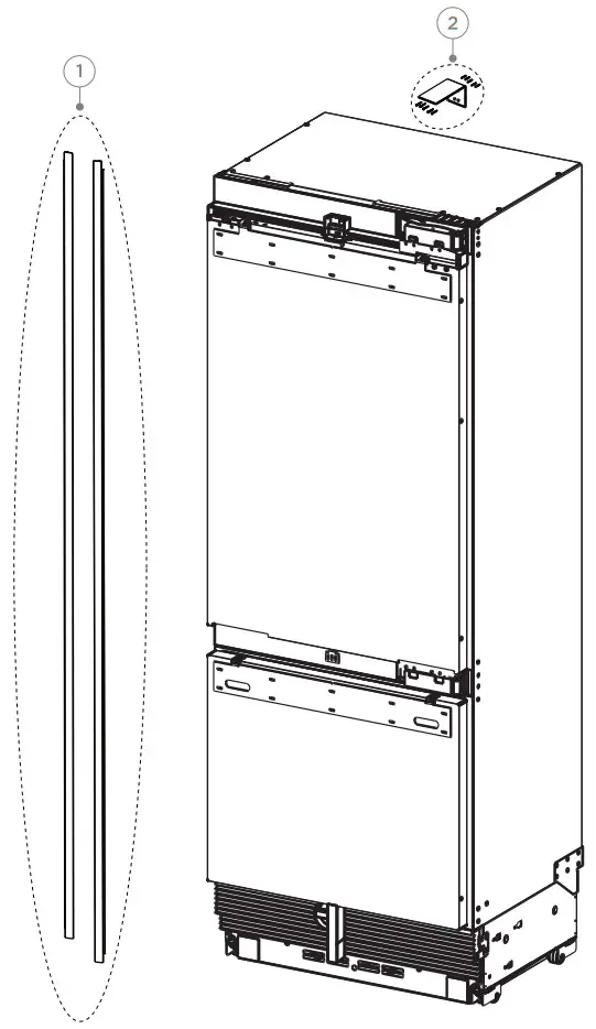 Fisher Paykel REFRIG RS6121SLK2 FP BI Refrigerator - fig 8