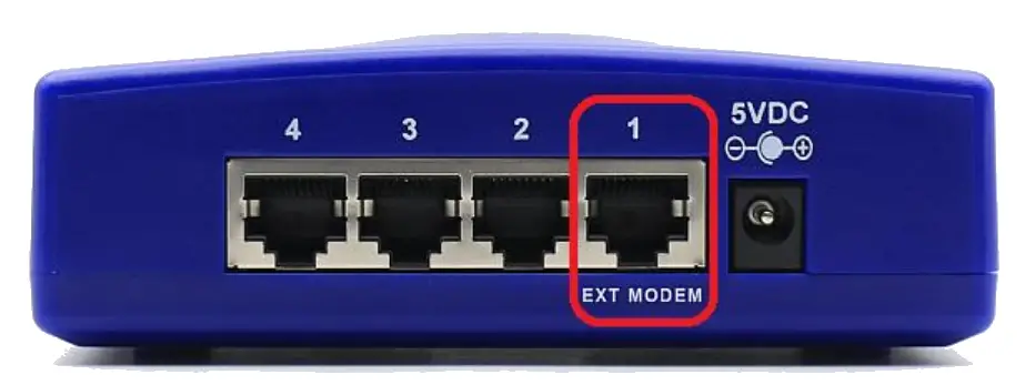 AKCP SP+ External Modem - RJ45 cable
