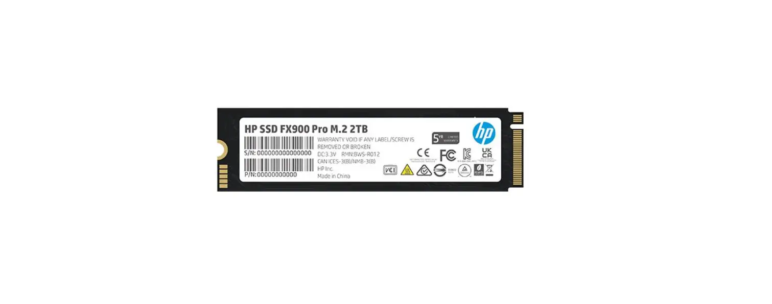 Hp Fx900 Pro Pcle 4.0 Gaming Ssd Owner's Manual Hp Fx900 Pro Pcle 4.0 Gaming Ssd Owner's Manual