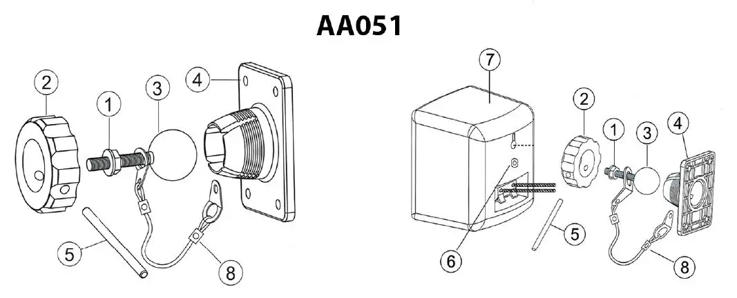 Acoustic Audio AA351W Indoor-Outdoor Mountable Speakers-fig-3