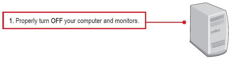 TRENDnet TK-V401S 4-Port Stackable Video Splitter-fig- (2)