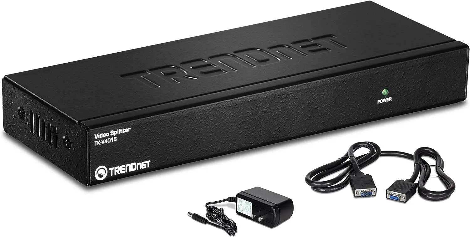 TRENDnet TK-V401S 4-Port Stackable Video Splitter-product