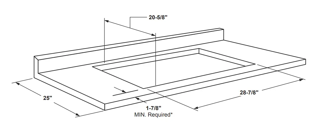 Approximate Cooking Dimensions