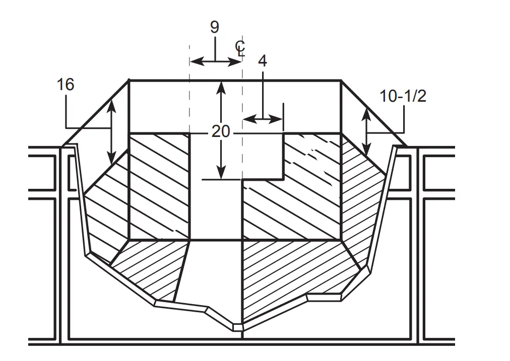 Approximate Cooking Dimensions
