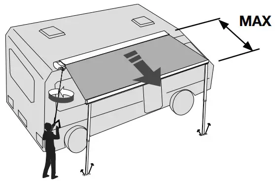 FIAMMA 07929-01H Awning 12V Motor Upgrade Kit - FIAMMASTORE 2