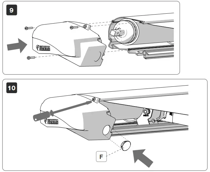 FIAMMA 07929-01H Awning 12V Motor Upgrade Kit - FIAMMASTORE 7