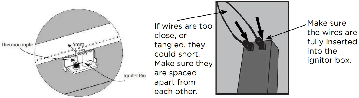 Sunnydaze WAR 986 30 Inch Square Propane Fire Pit Table - properly positioned