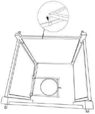 Sunnydaze WAR 986 30 Inch Square Propane Fire Pit Table - together using 4pcs