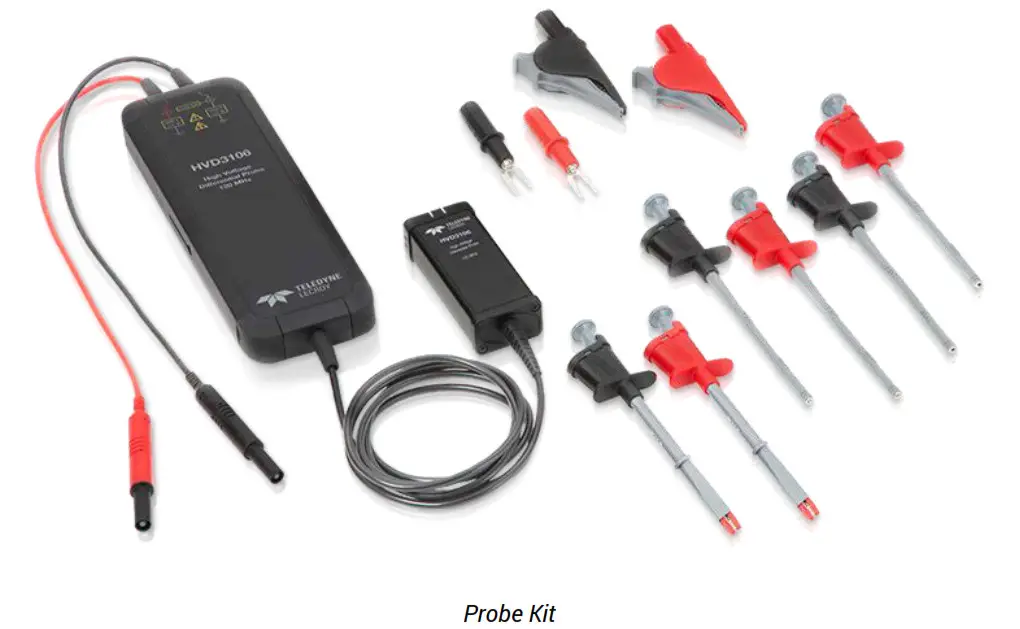 TELEDYNE LECROY HVD3000 Series High Voltage Differential Probe - TELEDYNE LECROY HVD3000 Series High Voltage Differential Probe