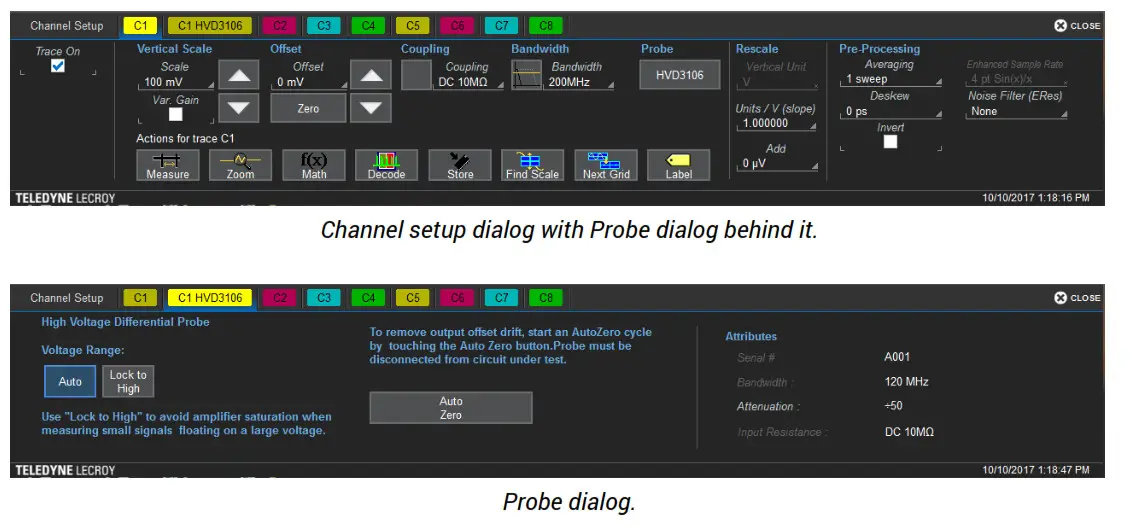 TELEDYNE LECROY HVD3000 Series High Voltage Differential Probe - fig 21