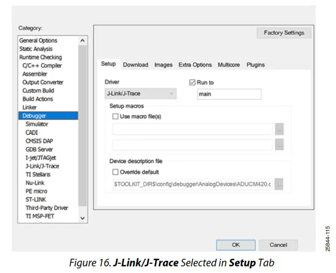ANALOG DEVICES ADuCM420 Development System - fig 12