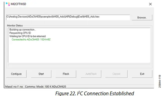 ANALOG DEVICES ADuCM420 Development System - fig 18