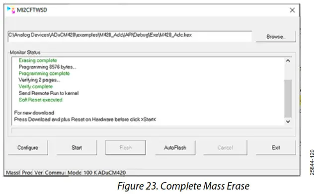 ANALOG DEVICES ADuCM420 Development System - fig 19
