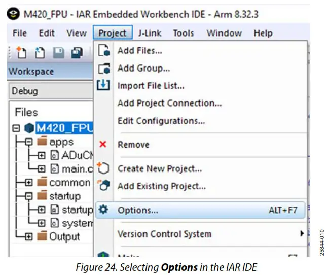ANALOG DEVICES ADuCM420 Development System - fig 20