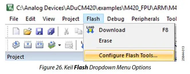 ANALOG DEVICES ADuCM420 Development System - fig 22