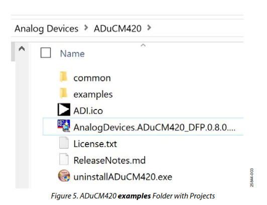 ANALOG DEVICES ADuCM420 Development System - fig 1