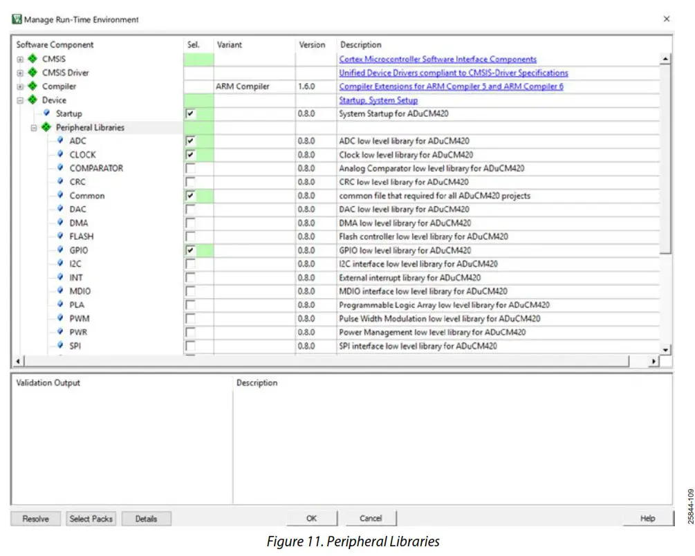 ANALOG DEVICES ADuCM420 Development System - fig 7