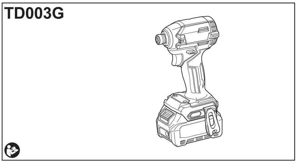 makita TD003GA201 Cordless Impact Driver - fig 1