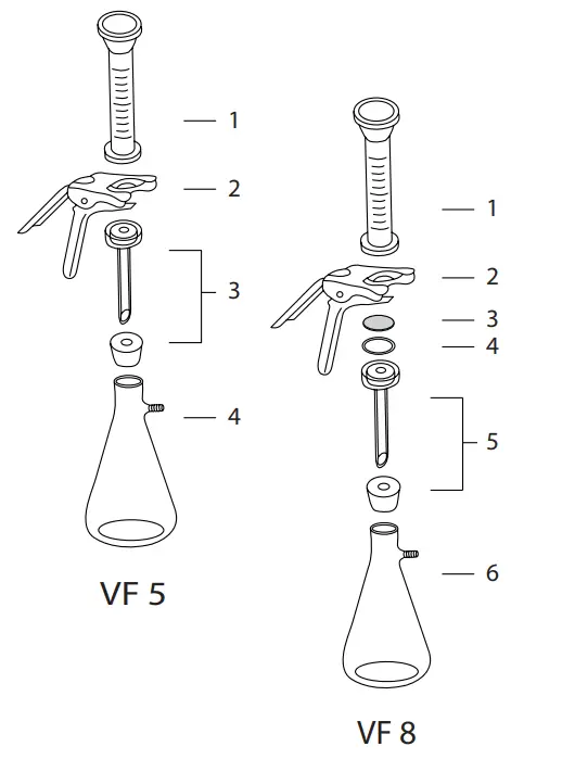 ROCKER 167200-05 25 mm Microanalysis Glass Filtration Apparatus - Information
