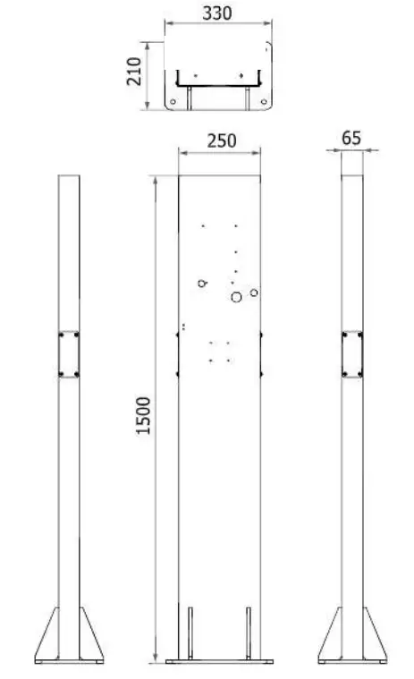 Electric Watti Pro Dual Pedestal Cable - demison