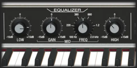 Equalizer: Low/high Gain