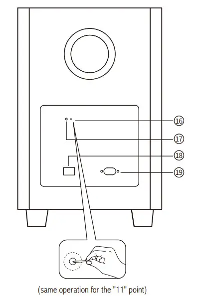 EDIFIER B700 Soundbar Dolby Atmos Speaker System - Subwoofer