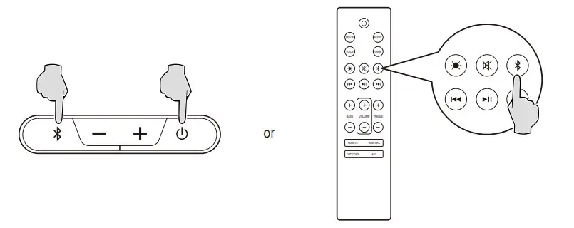 EDIFIER B700 Soundbar Dolby Atmos Speaker System - input