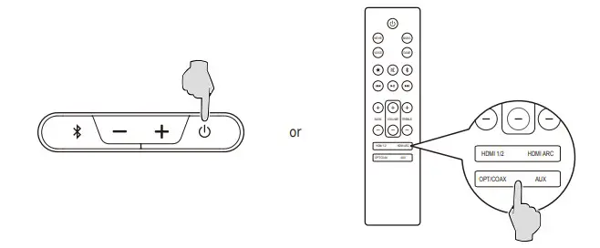 EDIFIER B700 Soundbar Dolby Atmos Speaker System - input
