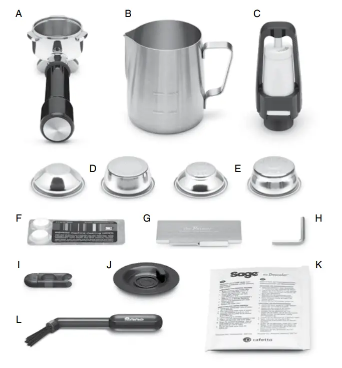 Sage BES875BSS The Barista Express Coffee Machine - Fig 2