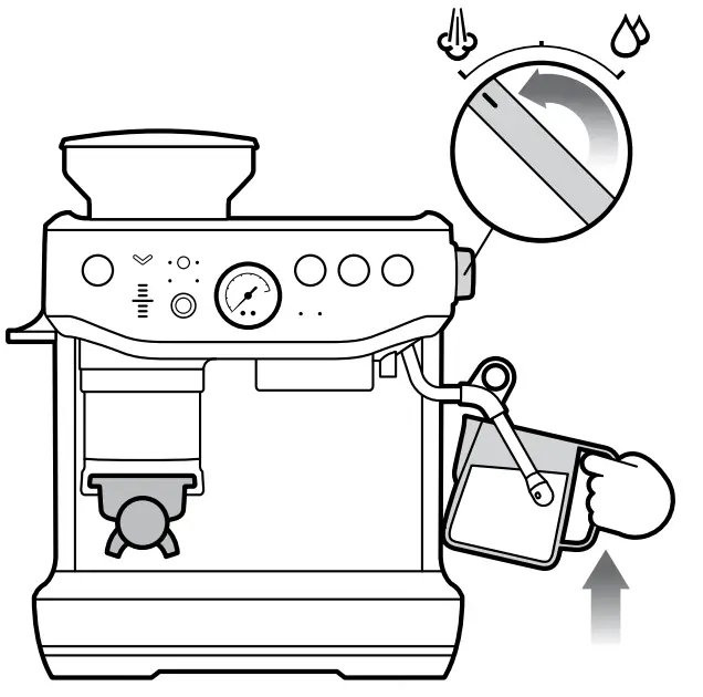 Sage BES875BSS The Barista Express Coffee Machine - Fig 36