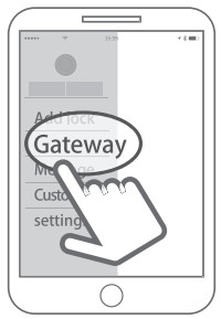 TTLock S1K Smart Cylinder Lock - Gateway]