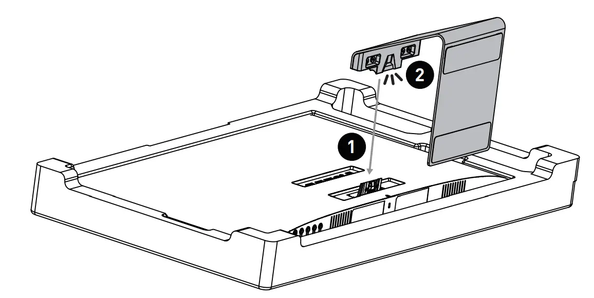 Installing the Monitor Stand