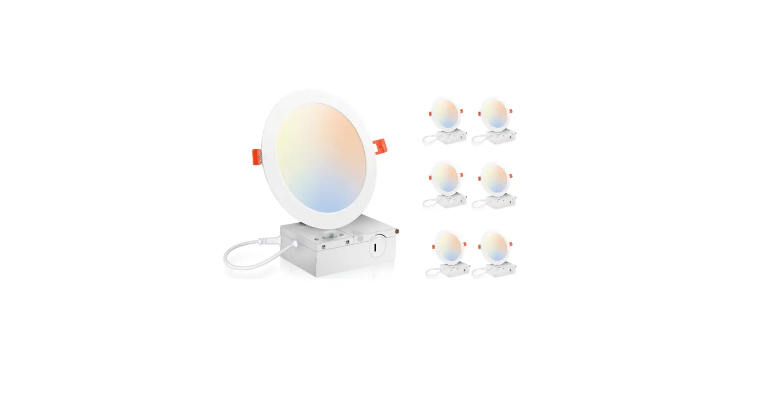 Cloudy Bay Cb615ckblwh-6pk Smart Led Lighting Fixtures Instruction Manual