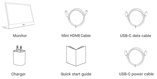 MW Glance 20220818 GLANCE Pro Touch Screen Monitor - In The Box