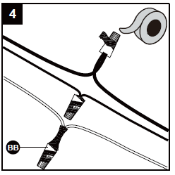 Trevot TD40019OT 3 Light 22.5 IOnch Large Black Outdoor Wall Lantern Sconce-fig-10