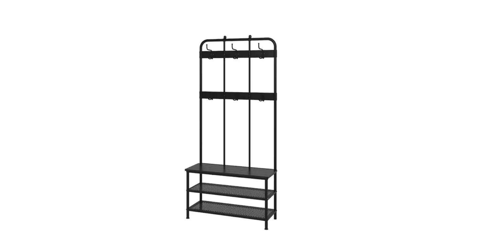 Ikea Aa-1886944-7 Pinnig Coat Rack With Shoe Storage Bench Instructions