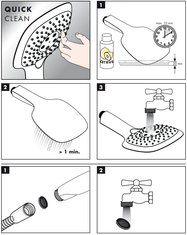 hansgrohe 28567XXX PuraVida 150 EcoSmart Hand Shower - fig 3