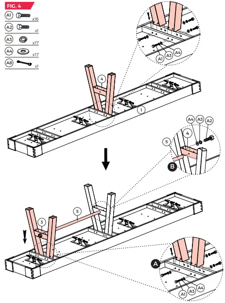 MD-SPORTS-Barrington-AC132Y22002-132-Inch-Allendale-Shuffleboard-Table-FIG-10