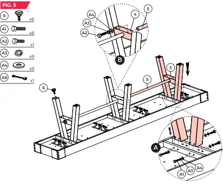MD-SPORTS-Barrington-AC132Y22002-132-Inch-Allendale-Shuffleboard-Table-FIG-11