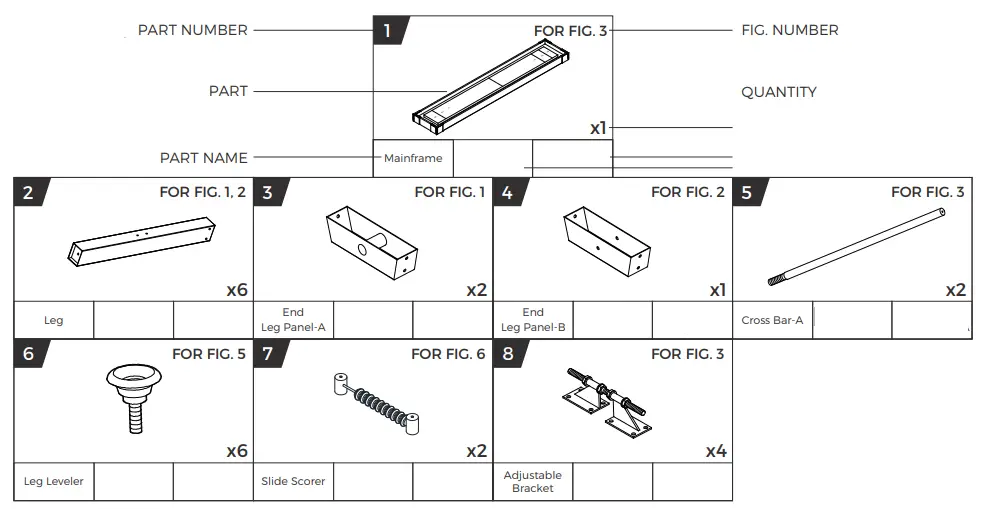 MD-SPORTS-Barrington-AC132Y22002-132-Inch-Allendale-Shuffleboard-Table-FIG-4