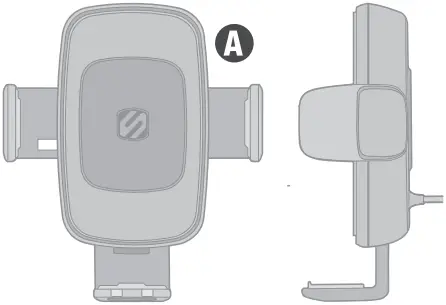 SCOSCHE UQ3WDV Wireless Smartphone Car Mount A1