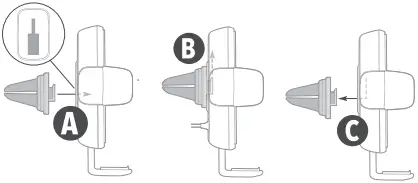 SCOSCHE UQ3WDV Wireless Smartphone Car Mount C1