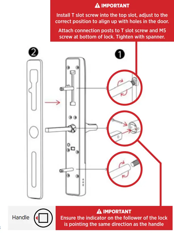 sylvan SL36E Smart Entry Locks - Outside