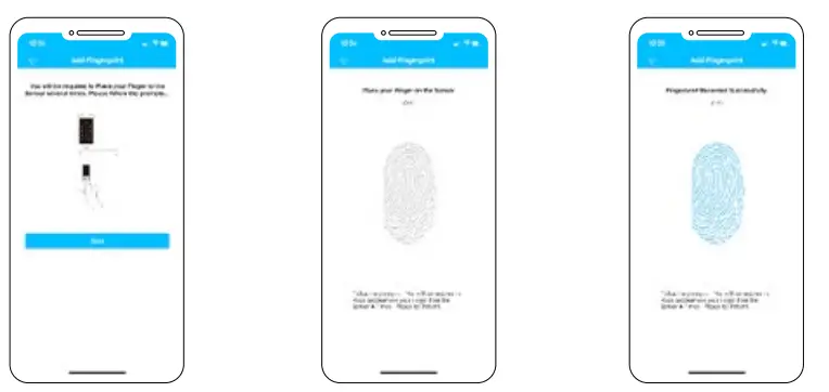 sylvan SL36E Smart Entry Locks - Prints 2