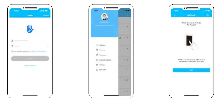 sylvan SL36E Smart Entry Locks - Set-up 2